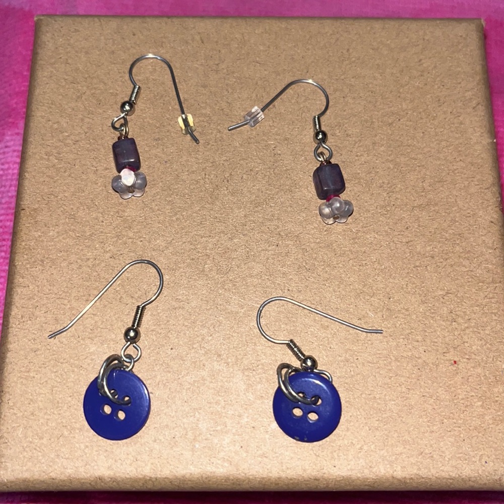 BUNDLE handmade drop earrings